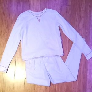 ClimateRight by Cuddl Duds Girls Matching Set - Size Large - Insulation Wear